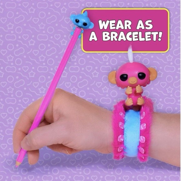 Fingerlings PINKIES Surprise Collectible Pet Plus Bonus Mini Bestie-Lot of 2-NEW - Picture 2 of 8